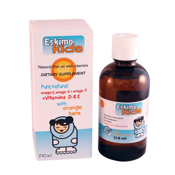 Eskimo Kids Syrup Orange Flavour 210 ml