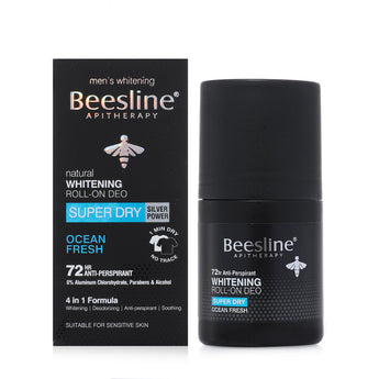Beesline 72 Hrs Men Roll on Deo Whitening Super Dry Ocean Fresh 50ml