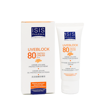 ISIS Uveblock SPF 80 Tinted Cream Offer Isisuvof