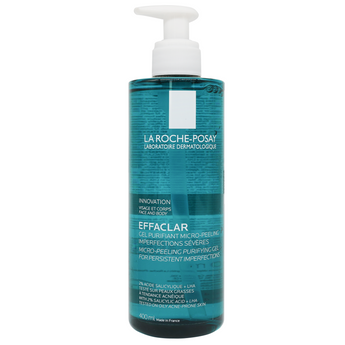 LA Roche EFFACLAR MICRO-PEELING PURIFYING GEL 400mL For clear skin