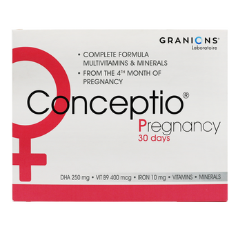 Conceptio Pregnancy 30 Caps + 30 Softgels supporting pregnant women health