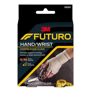Futuro Hand Wrist Compression Glove S/M 09183