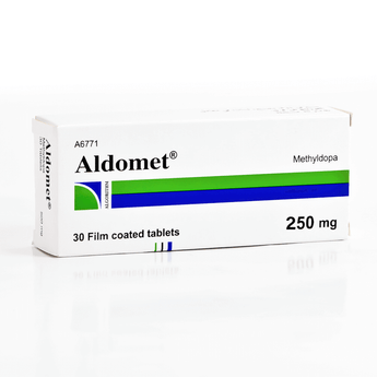 Aldomet 250 mg 30 Tabs For High Blood Pressure