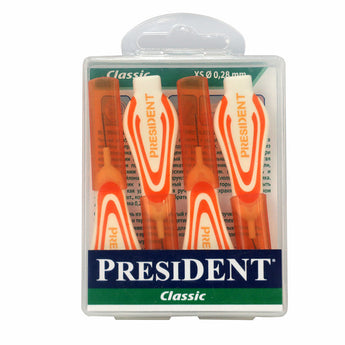President Classic Interdental Brush XS 0.28 mm 4 Pcs