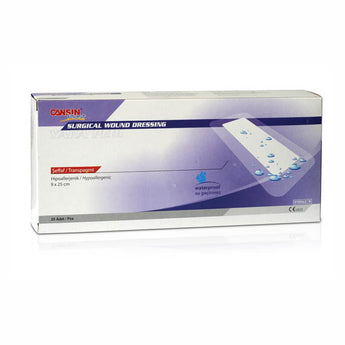 Cansin Plast Transparent Wound Dressing 9 X 25cm 25 Pcs