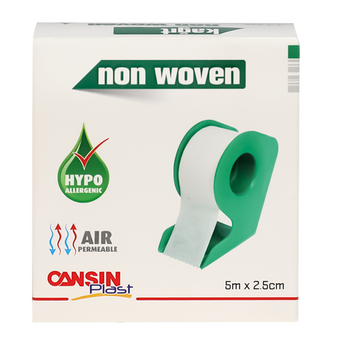 Cansin Plast Non Woven Plaster 5m X 2.5cm 53