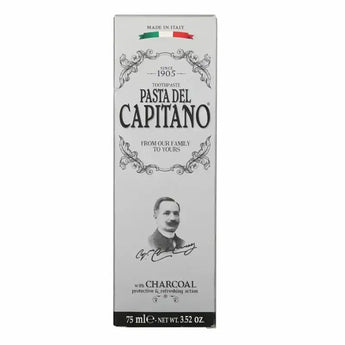 Pasta Del Capitano 1905 Charcoal Toothpaste 75 ml