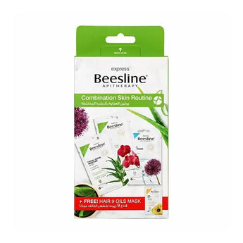 Beesline Combination Skin Routine 3 +1 Hair Mask Free 4*25 g