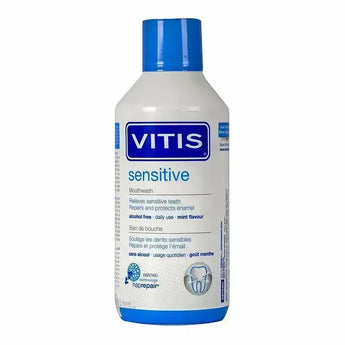 Vitis Sensitive Mouthwash Mint Flavour 500 ml