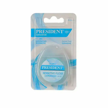 President Sensitive Expanding Dental Floss 25 m