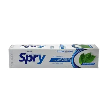Xlear Xylitol Spry Anti Plaque Toothpaste Peppermint Flavor 141 g