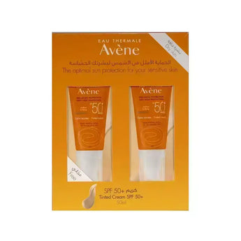 Avene Suncare SPF 50+ Tinted Cream For Dry Skin Kit 1+1 65348