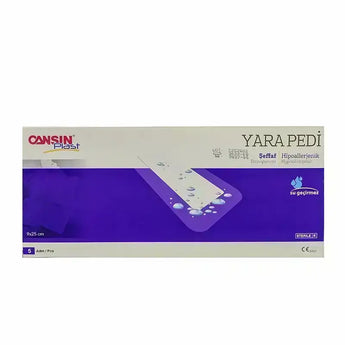 Cansin Plast Transparent Surgical Wound Dressing 9x25 cm 5 Pcs