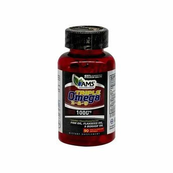 AMS Triple Omega 3-6-9 1000 mg 90 Softgels