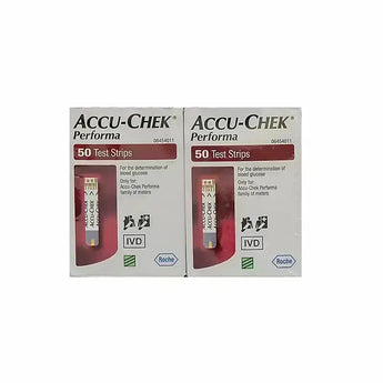 Accu Chek Performa Test Strips Offer 50*2 Box