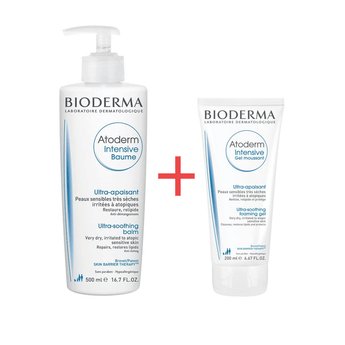 Bioderma Atoderm Intensive Baume 500Ml+ Atoderm Intensive Gel Offer 2920694