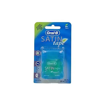 Oral B Satin Tape Waxed Floss Mint 25 m 81318001