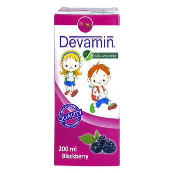 Devamin Syrup 200 mL multivitamins for kids