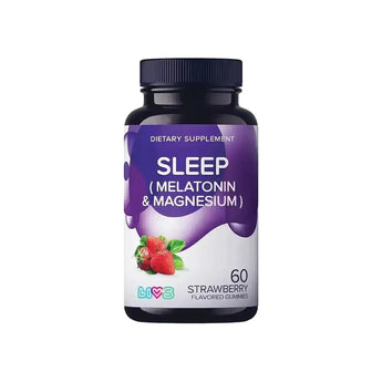 Livs Sleep Melatonin+Mg with Strawberry Flavor 60 Gummies