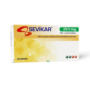 Sevikar 20/5 mg F/C Tabs 28'S