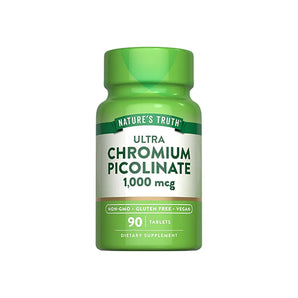 Nature's Truth Ultra Chromium Picolinate 1000 Mcg 90 Tablets
