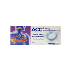 ACC Long 600 mg 10 Effervescent Tabs