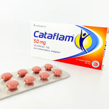 Cataflam 50 mg 10 Tabs Analgesic