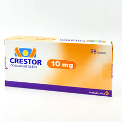Crestor 10 mg 28 Tabs For Cholesterol