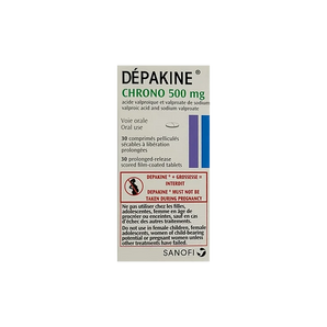 Depakine Chrono 500 mg 30 F/C Tabs