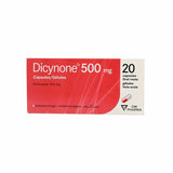 Dicynone 500 mg 20 Caps Antihemorrhagic