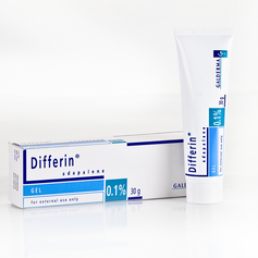 Differine Gel 0.1% 30 g 13638 for acne