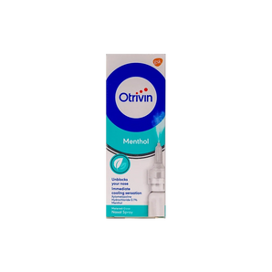 Otrivin Menthol 0.1% Nasal Spray 10 ml