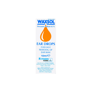 Waxsol Ear Drops 10 ml To Remove Earwax