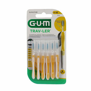 Butler Gum Trav-Ler Interdental Brush 1.3 mm 6 Pcs