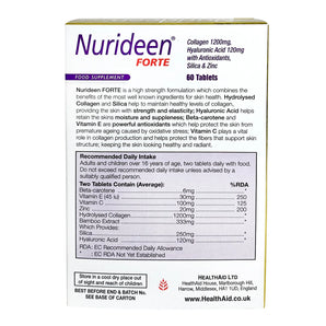 Health Aid Nurideen Forte Tabs 60's