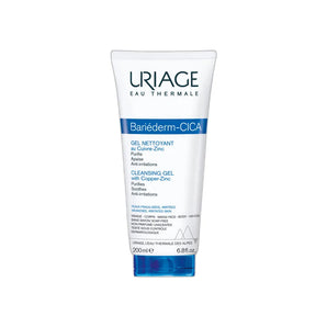 Uriage Bariederm Cica Cleansing Gel With Cu-Zn 200 ml