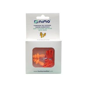 Nimo Slicone Ear Plug With Rope protect from water