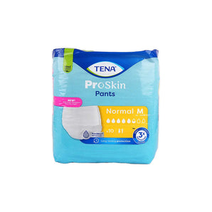 سراويل Tena ProSkin العادية، مقاس M، عدد 10
