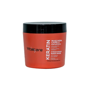 Vitalcare Keratin Strengthening Hair Mask With Keratin And Arginin For Fragile, Stressed Hair 500ml