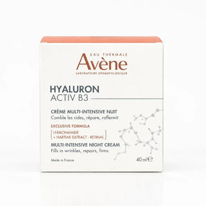 Avene Hyaluron ActiveB3 Cream 40ml + Avene Fragrance Free Cream SPF 50ml Free + Avene Milk Cleanser 200ml Free