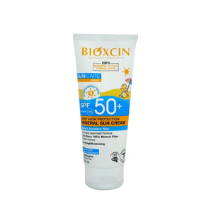 كريم شمس معدني للأطفال بيوكسين صن كير SPF50+ حجم 100 مل