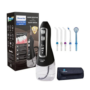 خيط تنظيف الأسنان المائي المحمول Water Pulse V580 – أسود