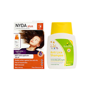 Package Nyda plus + Babyllo Anti Lice Shampoo