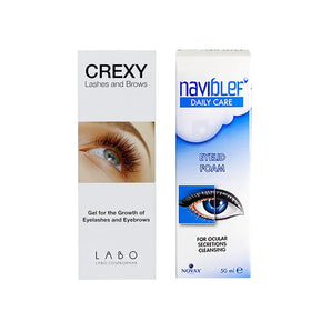 Package Crexy Mascara + Naviblef Foam