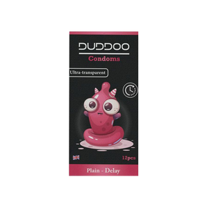 Duddoo Delay Plain Condoms 12 Pcs