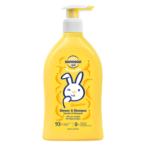 Sanosan Kids Shower & Shampoo Banana 400Ml