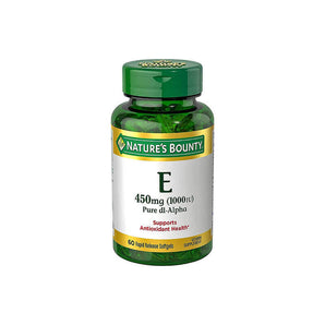 Natures Bounty Vitamin E 450Mg 1000 Iu Dl Alpha Softgels 60 S