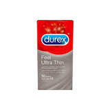 Durex Ultra Thin Feel Condoms 12'S