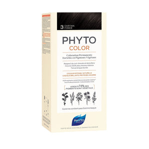 Phyto Color 3 Dark Brown 2024 permanent hair color