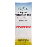 Fit 4 Life Vit D3 400 Liq Drop Bone and dental health